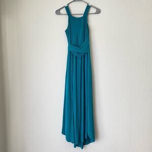 Anthropologie Maeve sz‎ XXS halter maxi dress